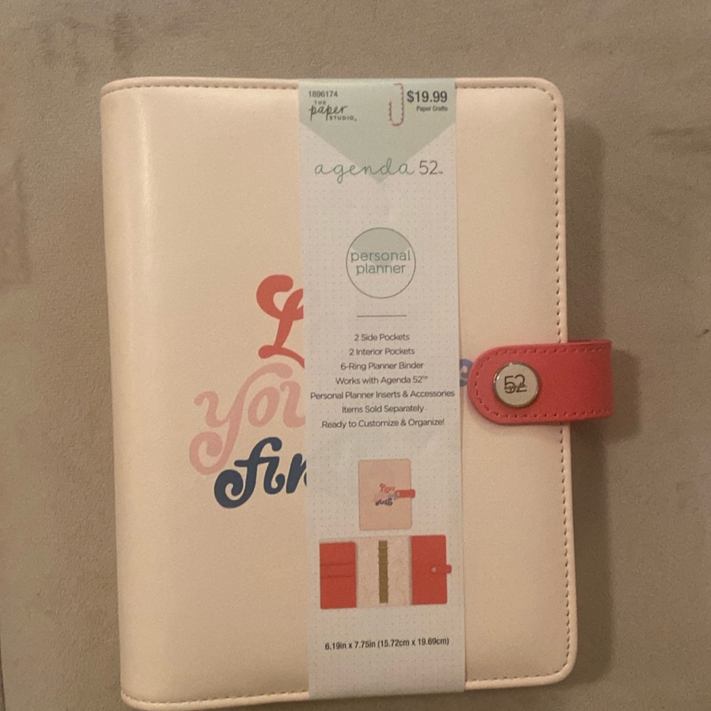Love Yourself First Agenda 52 Planner